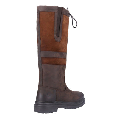 Womens Cotswold Broadway Brown Long Boots - Brown
