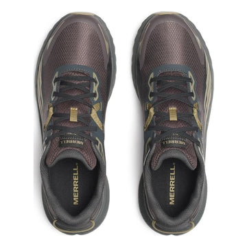 Mens Merrell Agility Trail Coal Waterproof Trainers - Coal