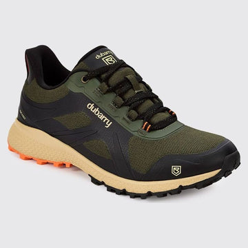 Mens Dubarry Kempton 3822 Black And Green Trainers - Black And Green