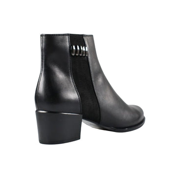 Womens Regarde Le Ciel Jolene-26 Black Ankle Boots - Black