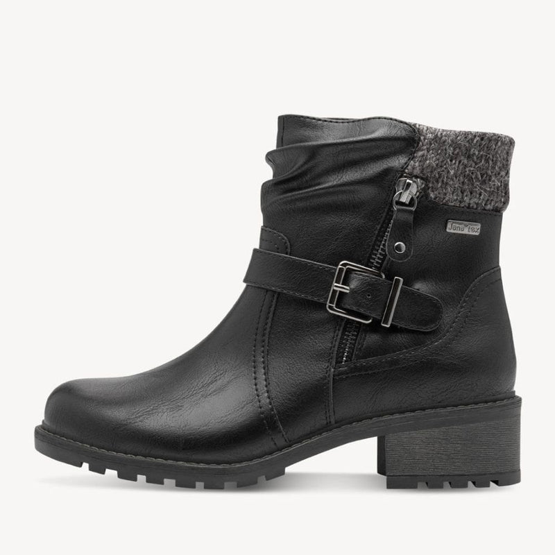 Womens Jana 26488 Water Resistant Boot - Black