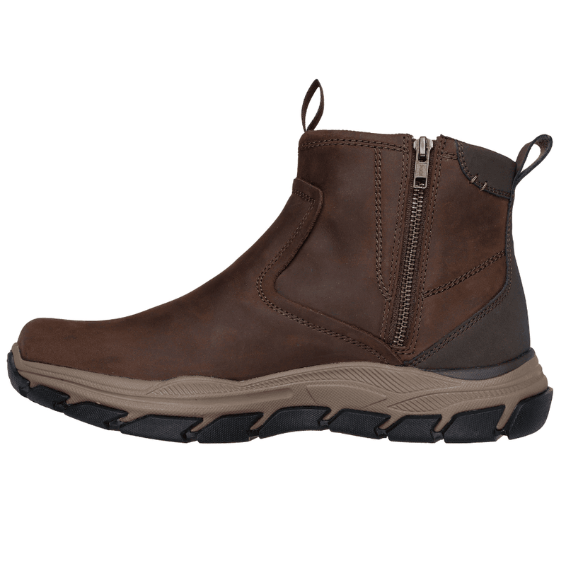 Skechers Mens Relaxed Fit: Respected Boots - Cocoa Brown