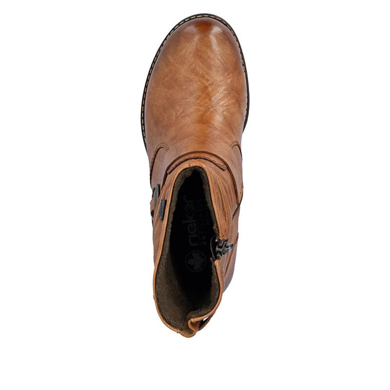 Womens Rieker 74857 Boots - Tan