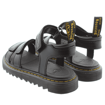 Dr Martens Junior Klaire Black Sandals - Black