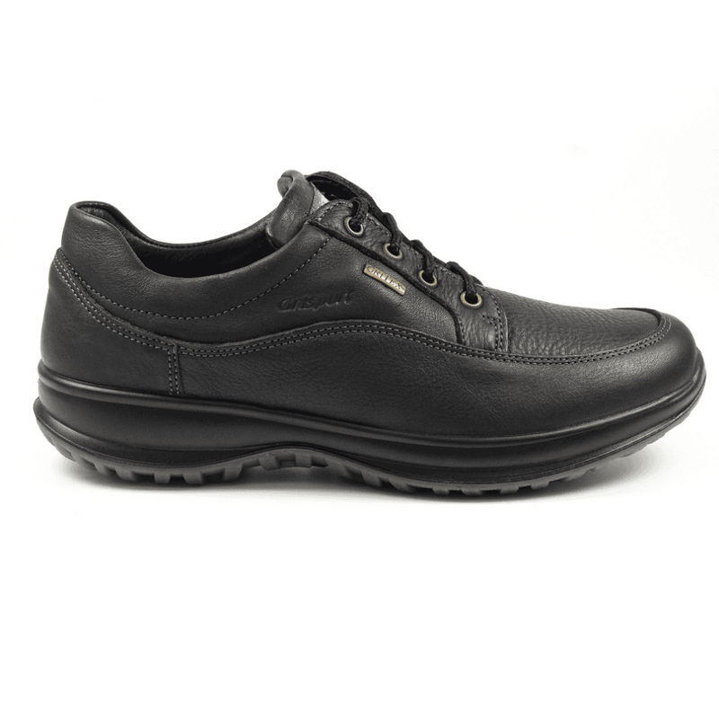 Mens Grisport Livingston Black Comfort Walking Shoe - Black