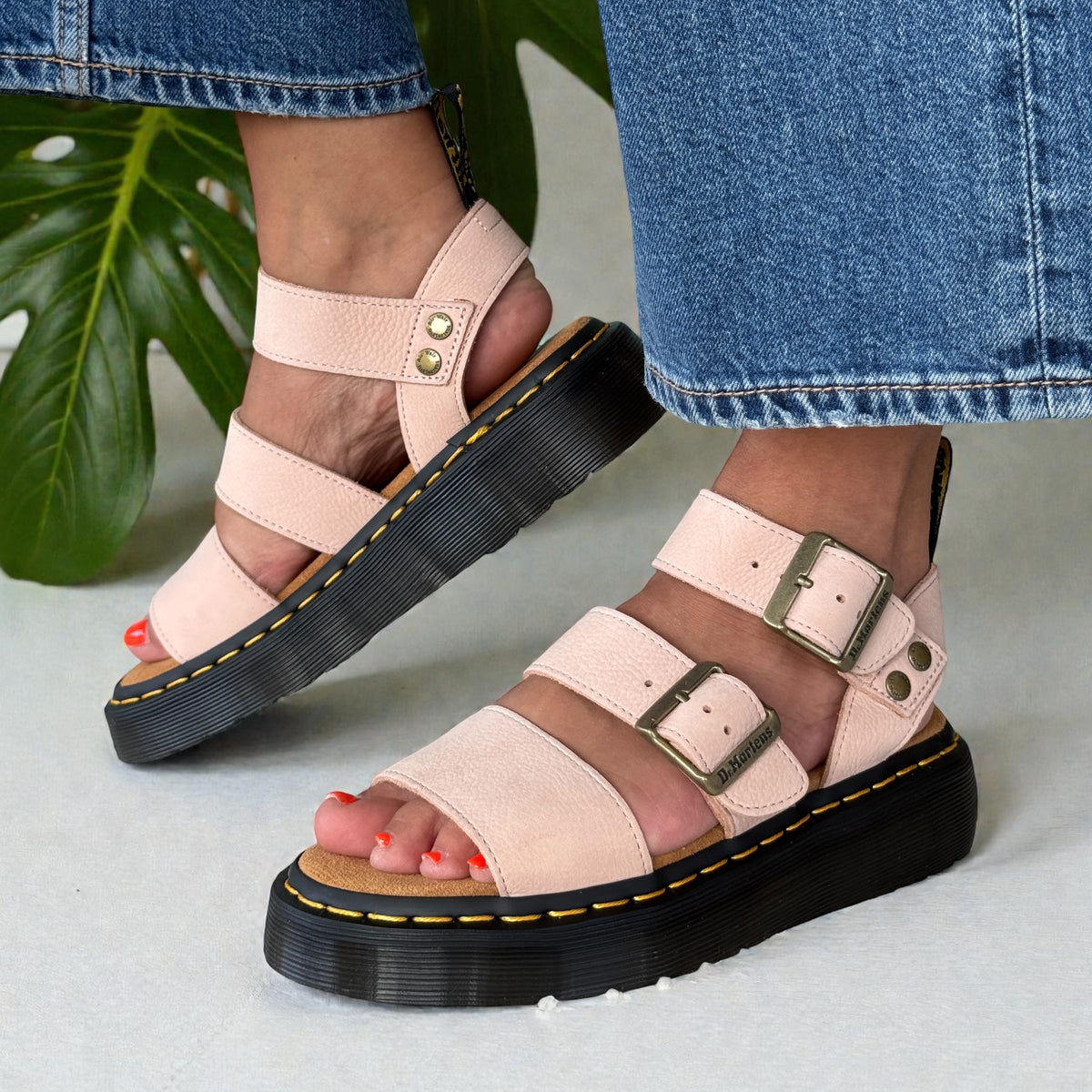 Womens Dr Martens Gryphon Quad Sandals