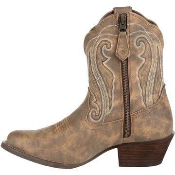 Womens Durango Crush Ankle Boots - Driftwood