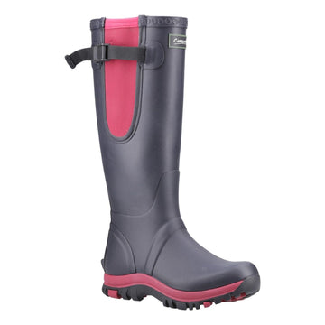 Womens Cotswold Milton Navy Wellingtons - Navy