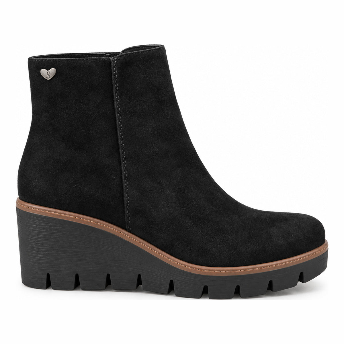 Womens Susst Buddy26 Wedge Ankle Boots