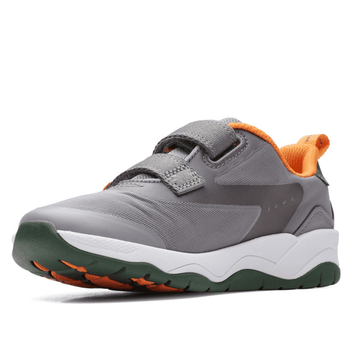 Infant Clarks Boy's Clowder Race Trainer - Grey Combination