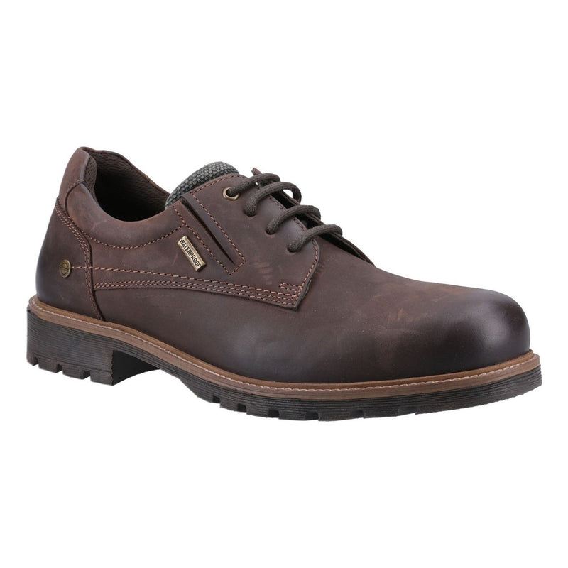 Mens Cotswold Ebrington Brown Work Shoes - Brown