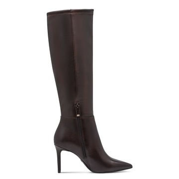 Womens Tamaris 25556 Long Boots - Mahogany