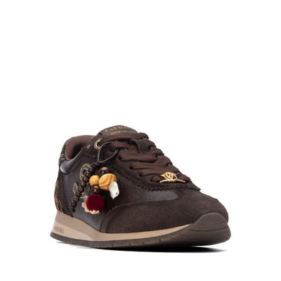 Womens Carmela 164234 Brown Trainers - Brown