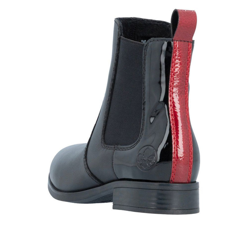 Womens Rieker 77094 Boots - Black