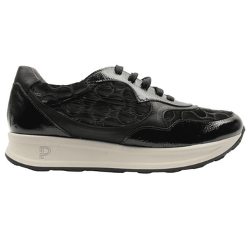 Womens Pitillos 10905 Quilted Trainers - Black
