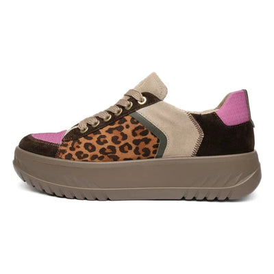 Womens Ara 46711 Monaco 2.0 Dark Brown Trainers - Dark Brown