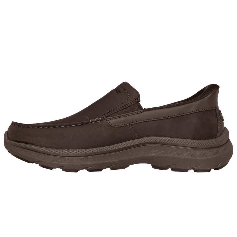 Skechers Mens Slip-ins Relaxed Fit Shoes - Chocolate Brown