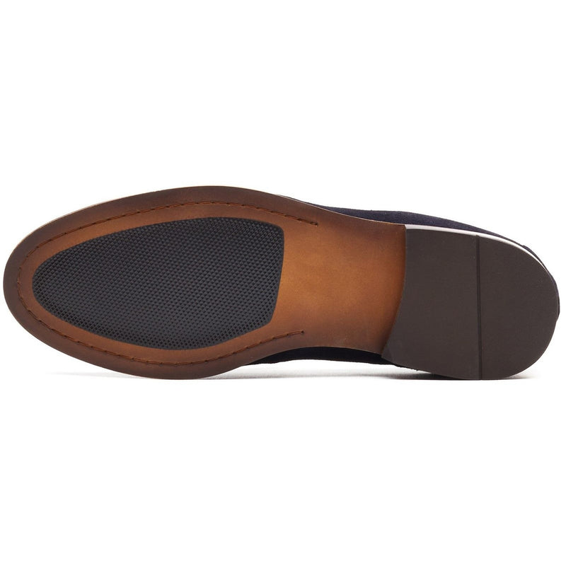 Mens Base London Slate  Loafers - Navy