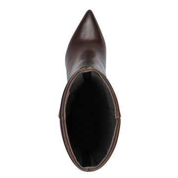 Womens Tamaris 25556 Long Boots - Mahogany