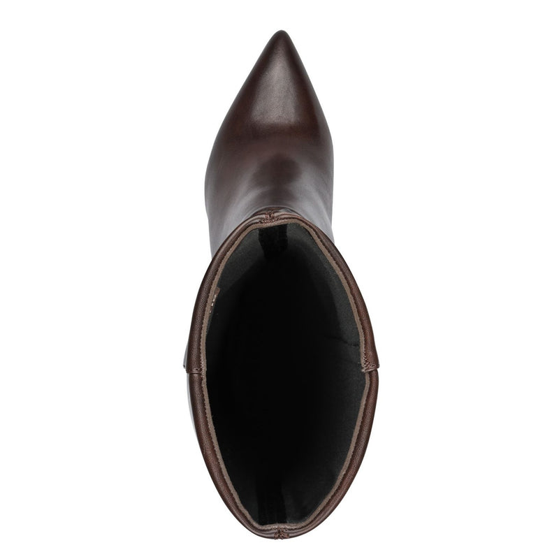 Womens Tamaris 25556 Long Boots - Mahogany