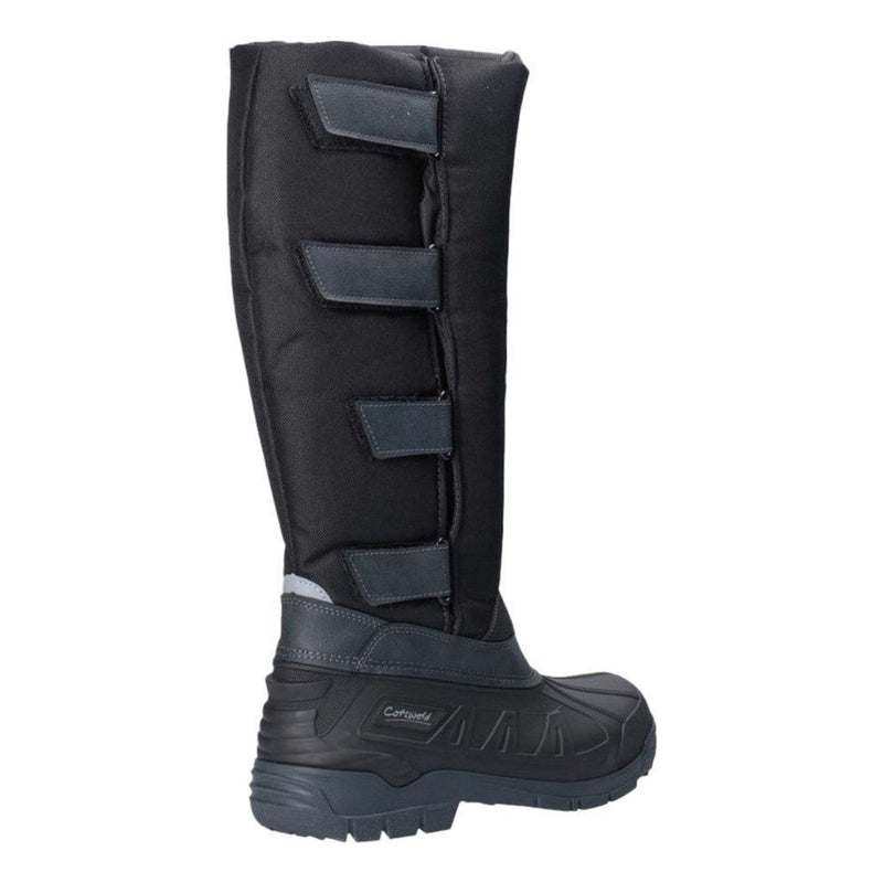 Mens Cotswold Kemble Black Waterproof Wellingtons - Black
