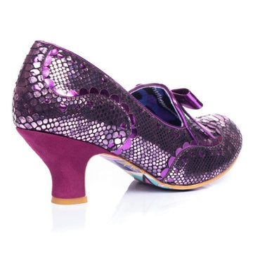 Womens Irregular Choice Here and Present - Purple