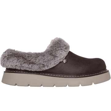 Womens Skechers Bobs Keepsakes Lite Slippers - Chocolate