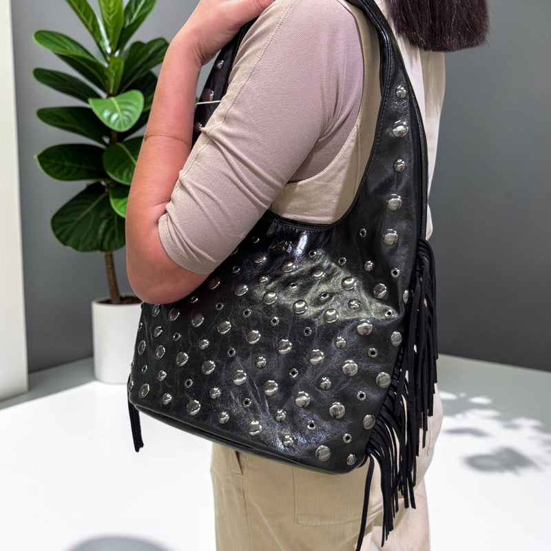 Womens Xti 184698 Shoulder Bag - Black