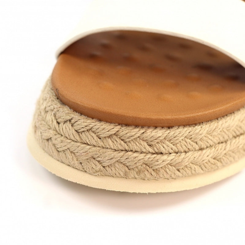 Womens Lunar JLH493 Summer Sandals - White