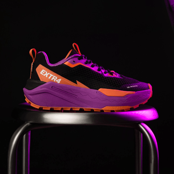 Womens EXTR4 and Violet Gore-Tex Performance Trainers - Violet