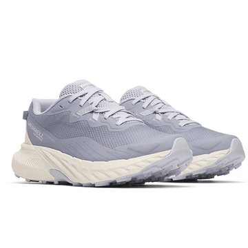 Womens Merrell Agility Trail Waterproof Trainers - Light Blue