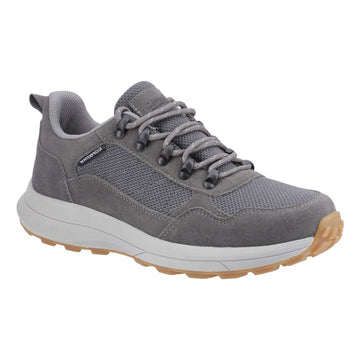 Mens Cotswold Elmfield Suede Trainers - Grey