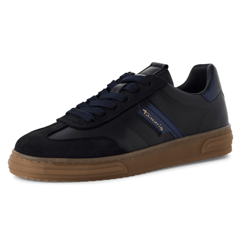 Womens Tamaris 23788 Gumsole Trainers - Navy