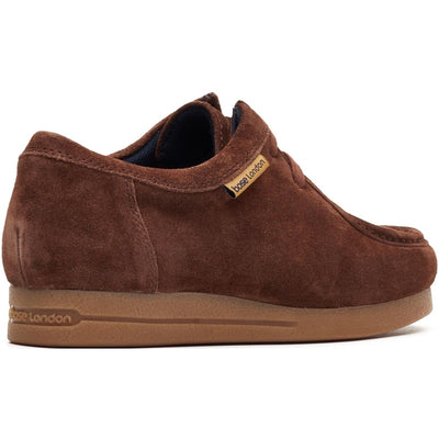 Mens Base London Koko Casual Lace-up Shoes - Brown