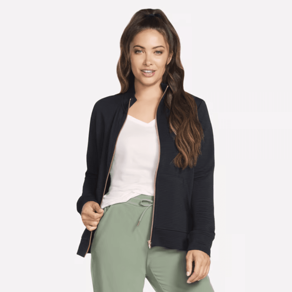 Womens Skechers The Hoodless Hoodie Go Walk Everywhere Jacket