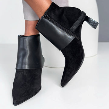 Womens Hispanitas 265070 Paris Ankle Boots - Black