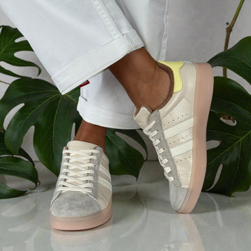 Womens Drilleys Sixty Seven Trainers - Whipped Lemon