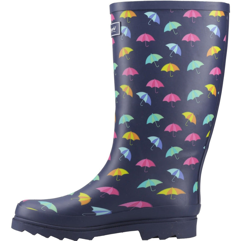 Womens Cotswold Cleeve Tall Wellingtons - Navy