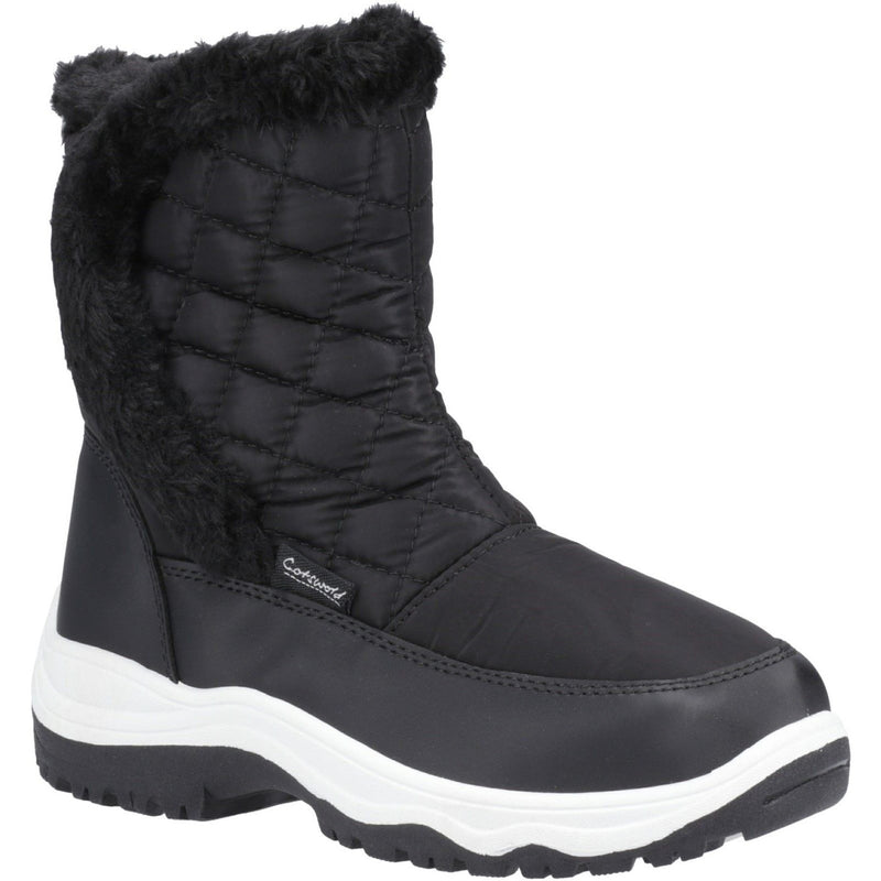 Womens Cotswold Butterrow Snow Boots - Black