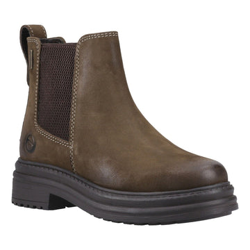 Womens Cotswold Aldworth Ankle Boots - Khaki