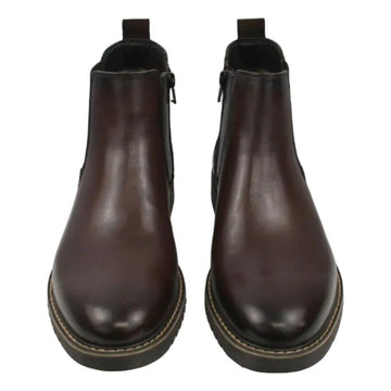 Mens Dubarry Seth Brown Leather Chelsea Boots - Brown