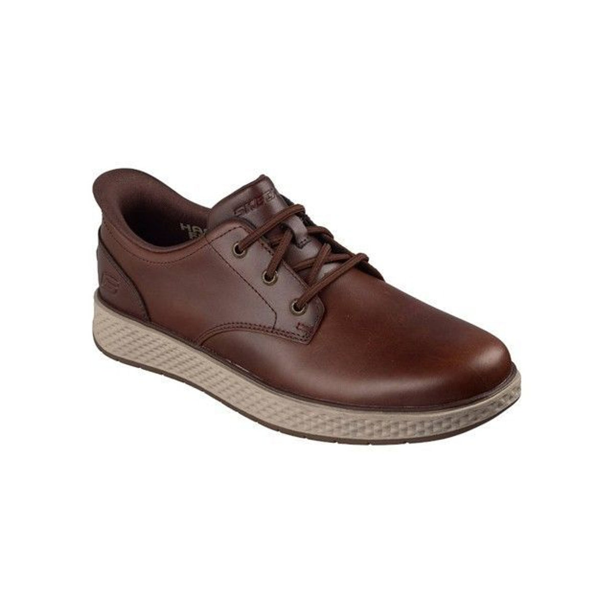 Mens Skechers 205624 Burkett Lonzo Brown Casual Shoes