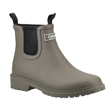 Womens Cotswold Barton Wellingtons - Khaki