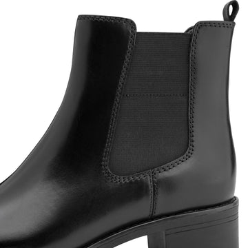 Womens Jana 25710 Ankle Boots - Black