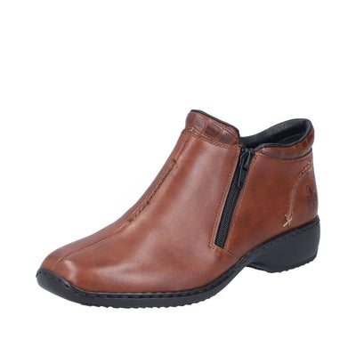 Womens Rieker L3882 Boots - Nutmeg
