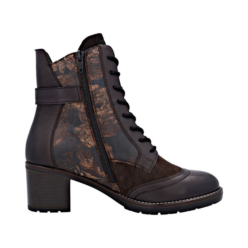 Womens Remonte D2A77 Havana Boots - Havana