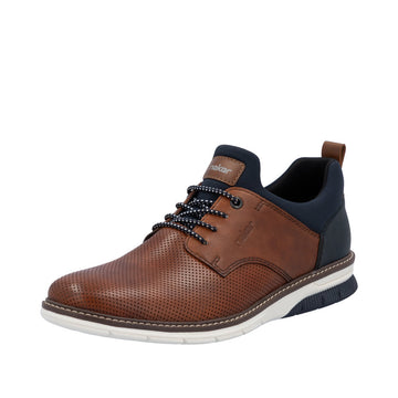 Mens Rieker 14450 Brown Formal Lace-up Shoe - Brown