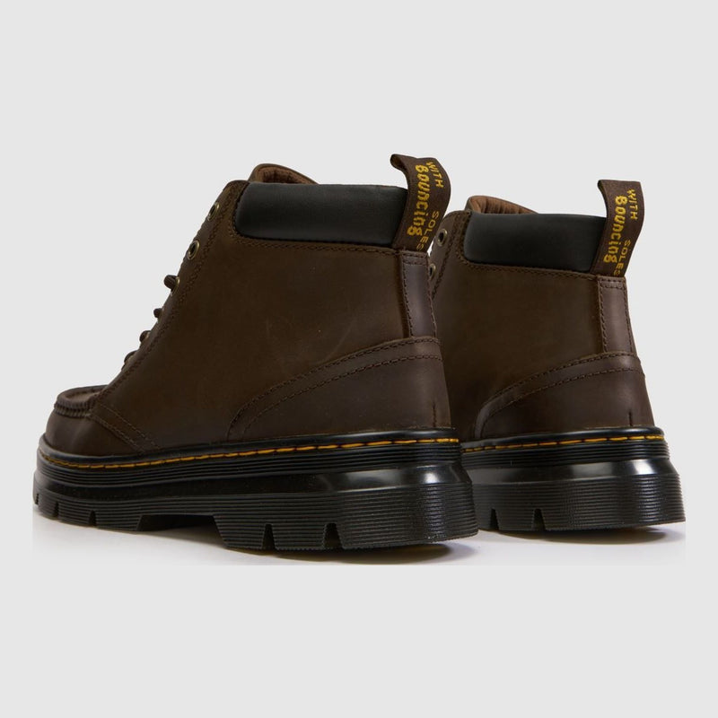 Unisex Dr. Martens Bridwell Chukka Brown Crazy Horse Leather Ankle Boots - Brown