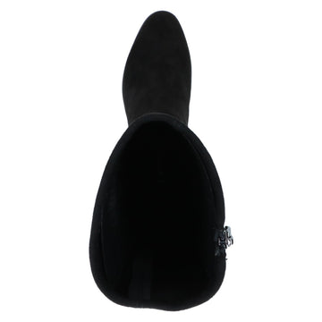 Womens Caprice 25503 Long Boots - Black Stretch