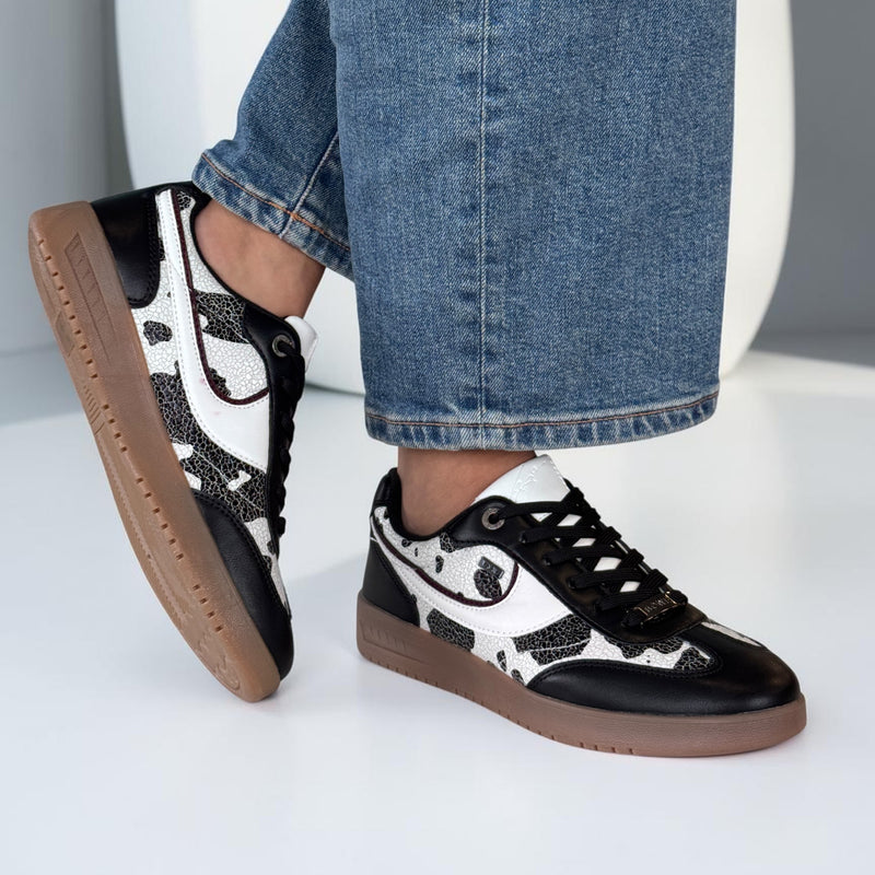 Womens Lloyd & Pryce Royer Trainers - Stealth Safari